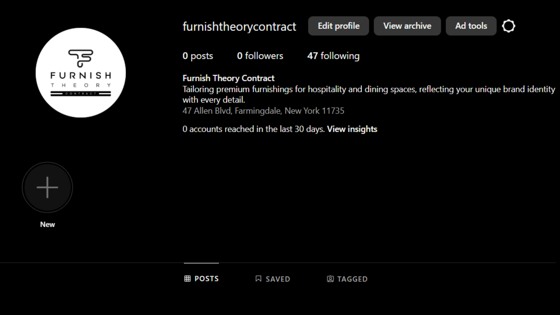 Instagram account — July 2024