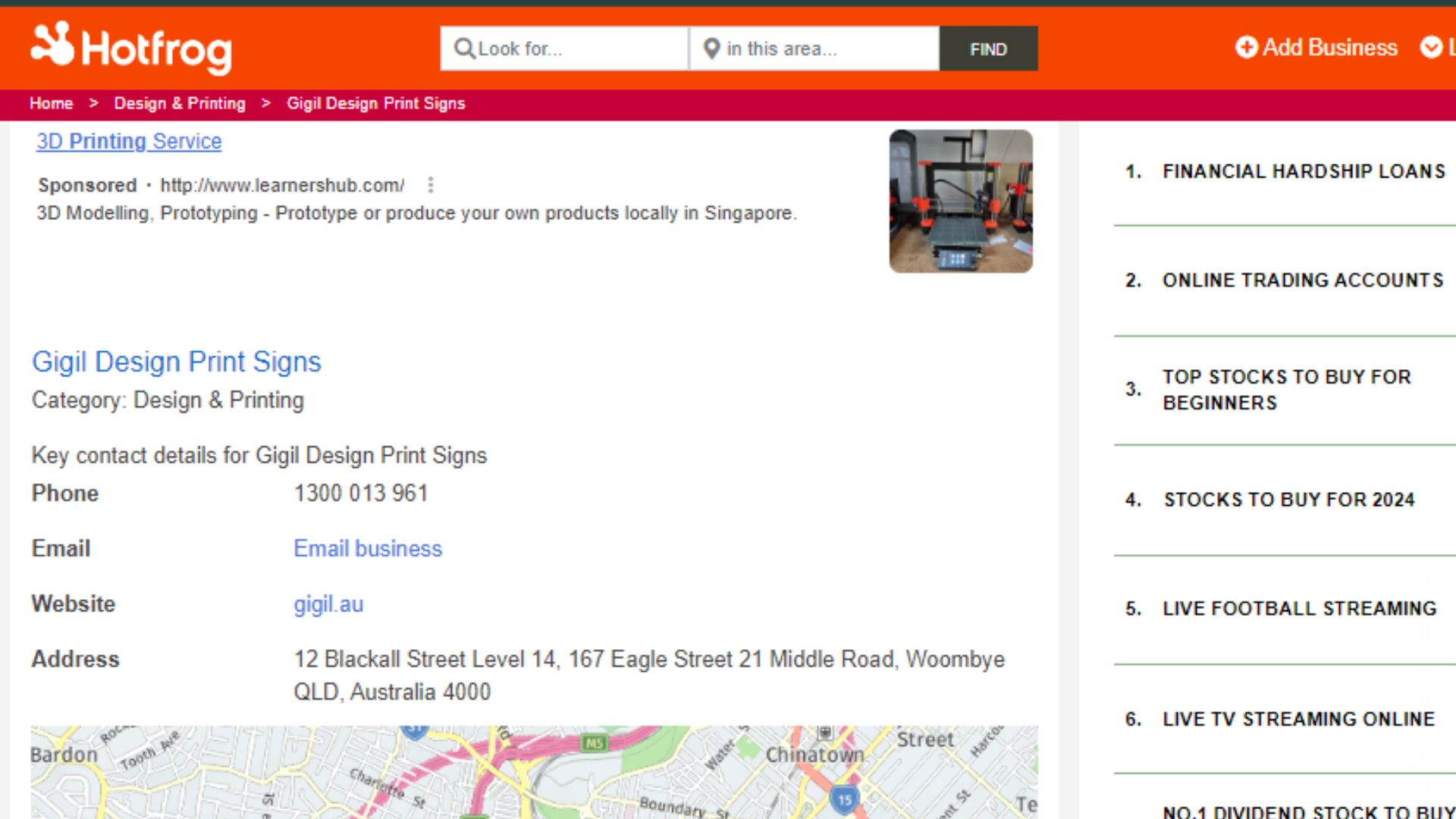 SEO Local Citation Sample 2