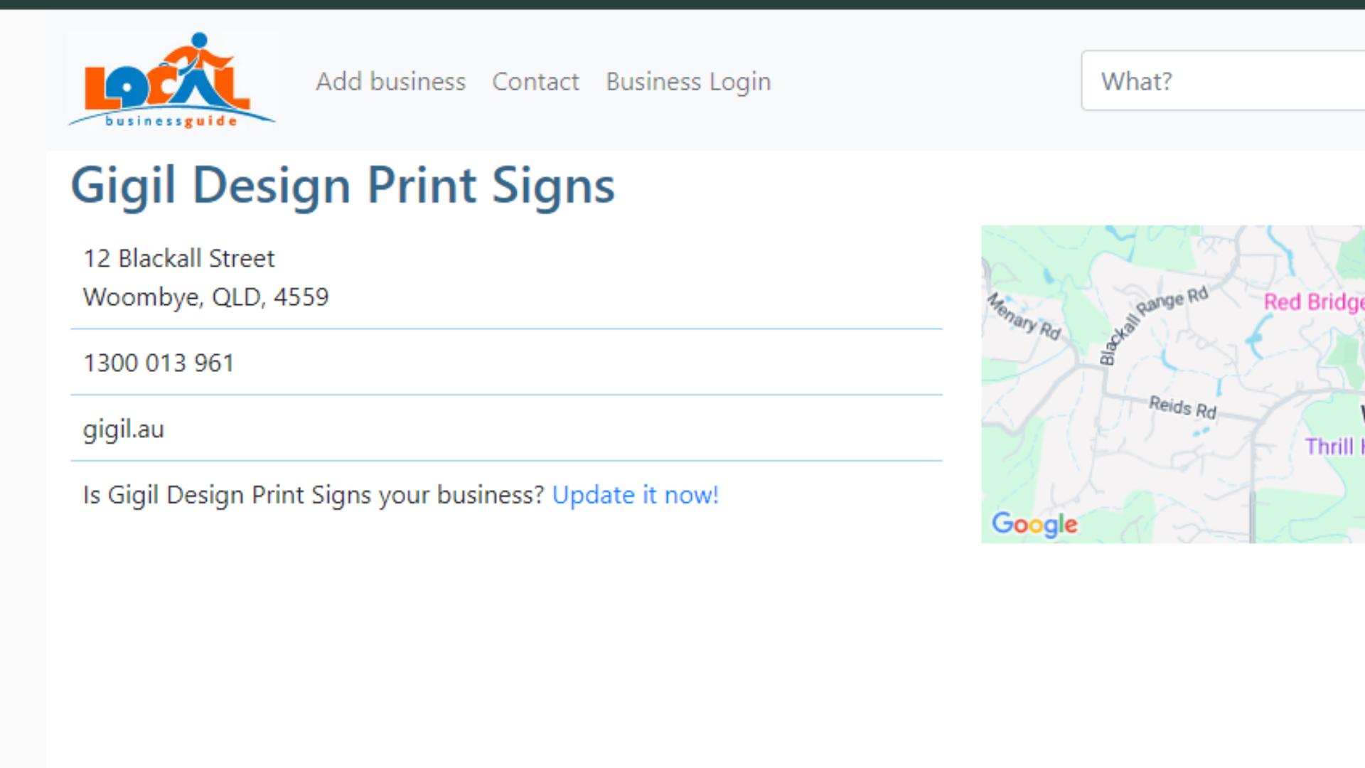 SEO Local Citation Sample 3